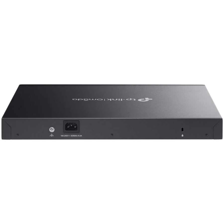 TP-Link SG3428MP Omada 28-Port Gigabit L2+ Managed Switch with 24× Gigabit 802.3af/at PoE+ ports and 4× Gigabit SFP slots