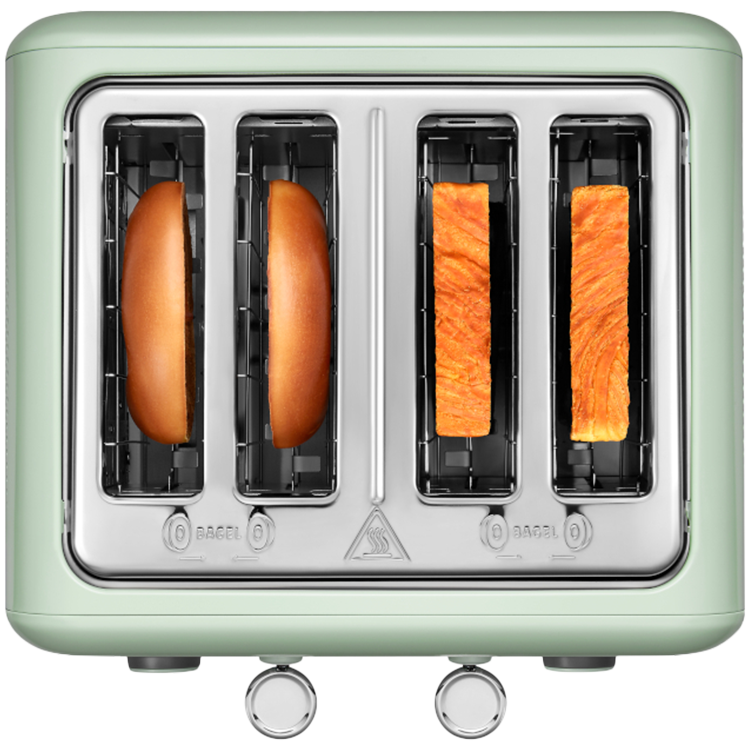 BUYDEEM 4 Slice Toaster, model DT640E, color Cozy Greenish
