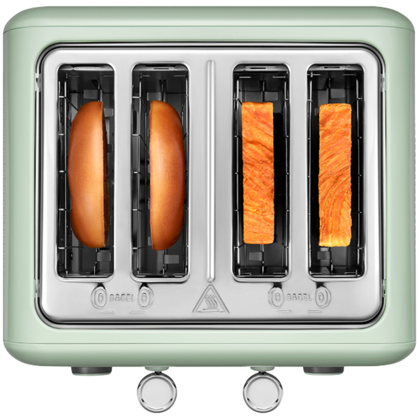 BUYDEEM 4 Slice Toaster, model DT640E, color Cozy Greenish