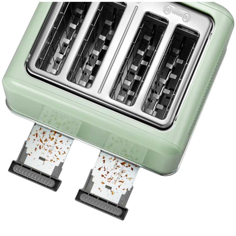 BUYDEEM 4 Slice Toaster, model DT640E, color Cozy Greenish