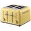 BUYDEEM 4 Slice Toaster, model DT640E, color Mellow Yellow