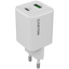 CANYON charger CU45AC GaN 45W 1xPD 1xQC EU White