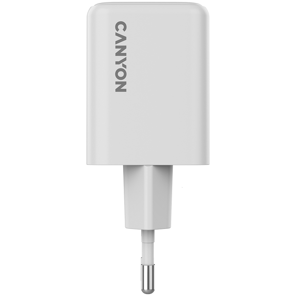 CANYON charger CU45AC GaN 45W 1xPD 1xQC EU White