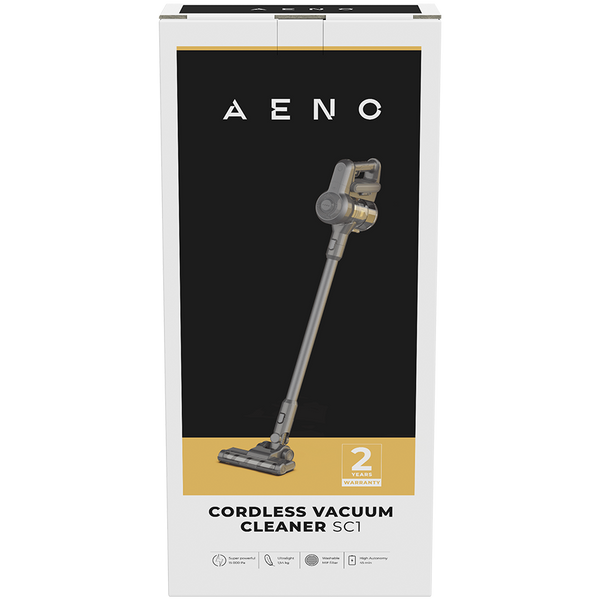 AENO Cordless vacuum cleaner SC1: electric turbo brush