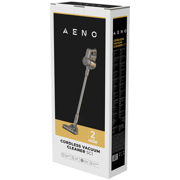AENO Cordless vacuum cleaner SC1: electric turbo brush