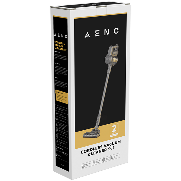 AENO Cordless vacuum cleaner SC1: electric turbo brush