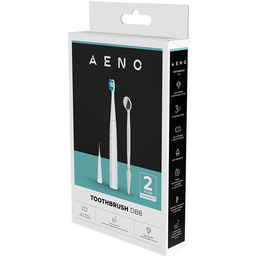 AENO Sonic Electric toothbrush, DB8: White