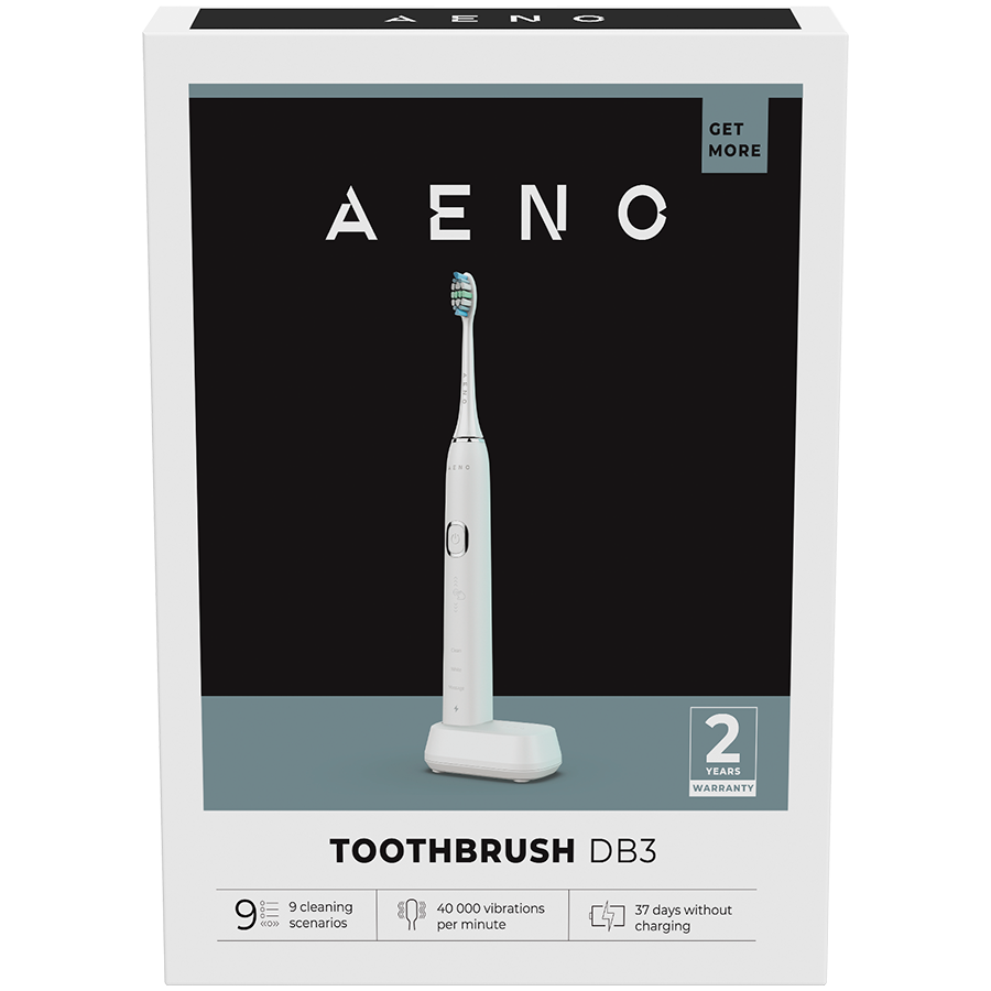 AENO Sonic Electric Toothbrush, DB3: White