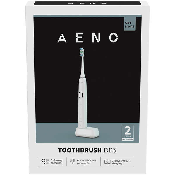 AENO Sonic Electric Toothbrush, DB3: White