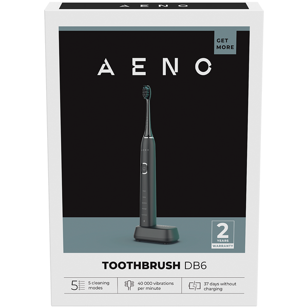 AENO Sonic Electric Toothbrush DB6: Black