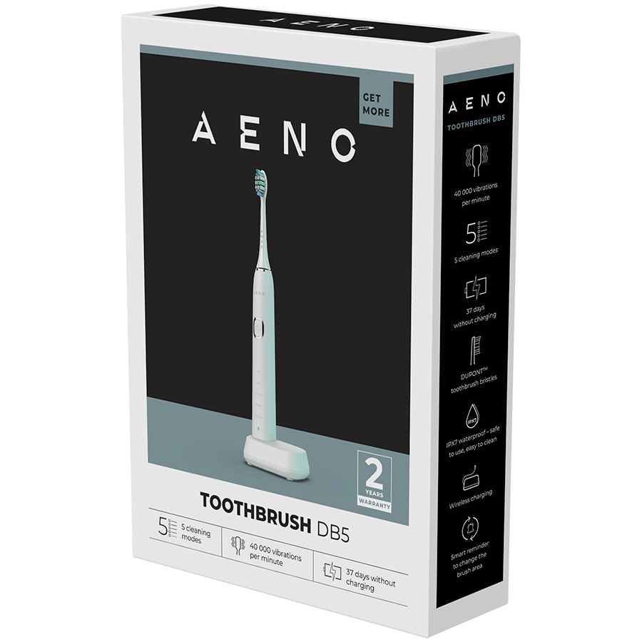 AENO Sonic Electric Toothbrush DB5: White