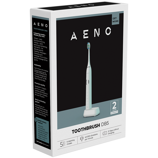 AENO Sonic Electric Toothbrush DB5: White