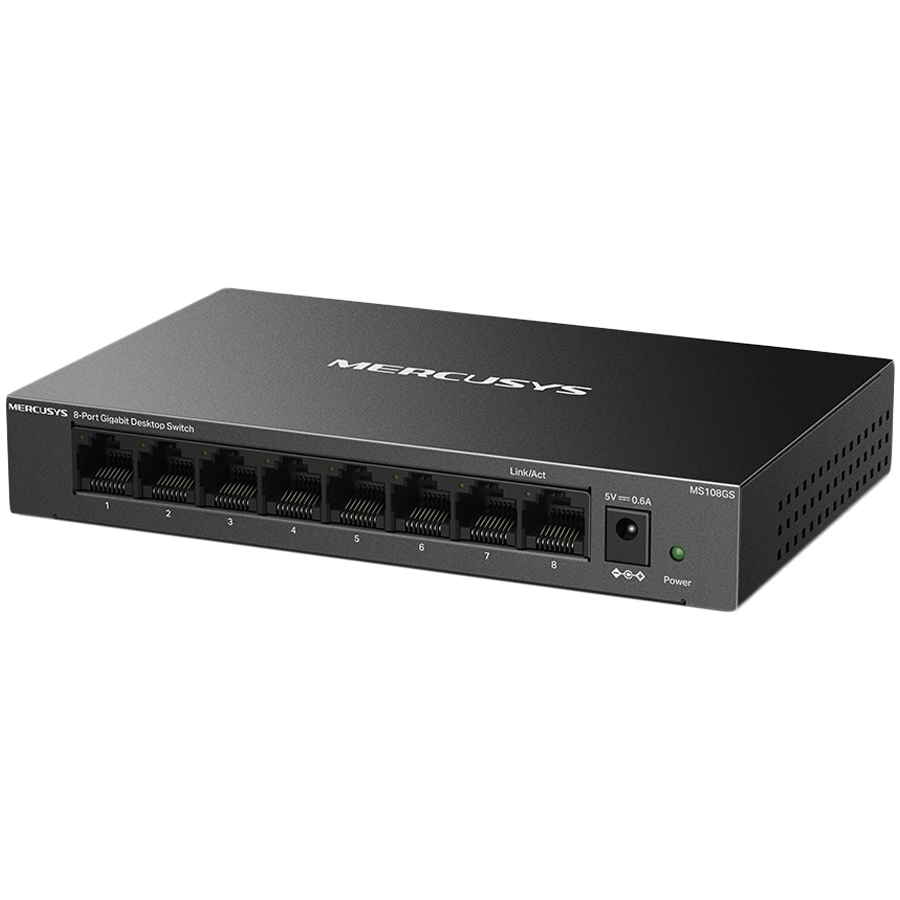 Mercusys MS108GS 8-Port Gigabit Desktop Switch