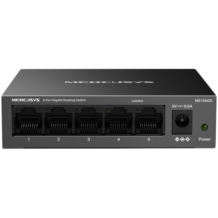 Mercusys MS105GS 5-Port Gigabit Desktop Switch Glavna slika proizvoda