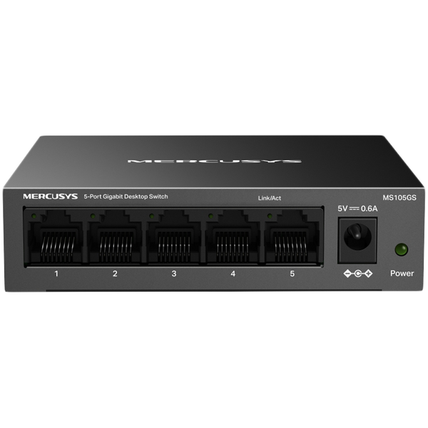 Mercusys MS105GS 5-Port Gigabit Desktop Switch