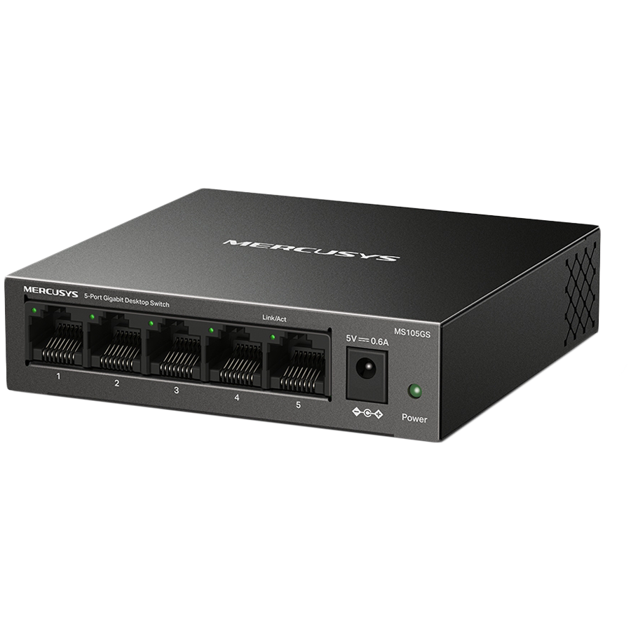 Mercusys MS105GS 5-Port Gigabit Desktop Switch