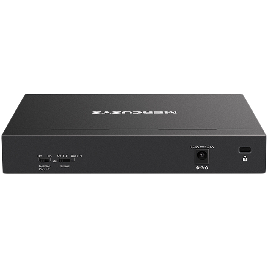 Mercusys MS108GP 8-Port Gigabit Desktop Switch with 7-Port PoE+