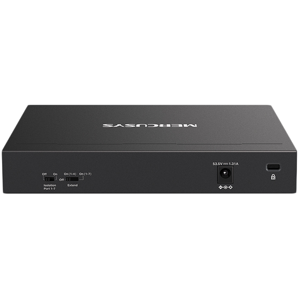 Mercusys MS108GP 8-Port Gigabit Desktop Switch with 7-Port PoE+