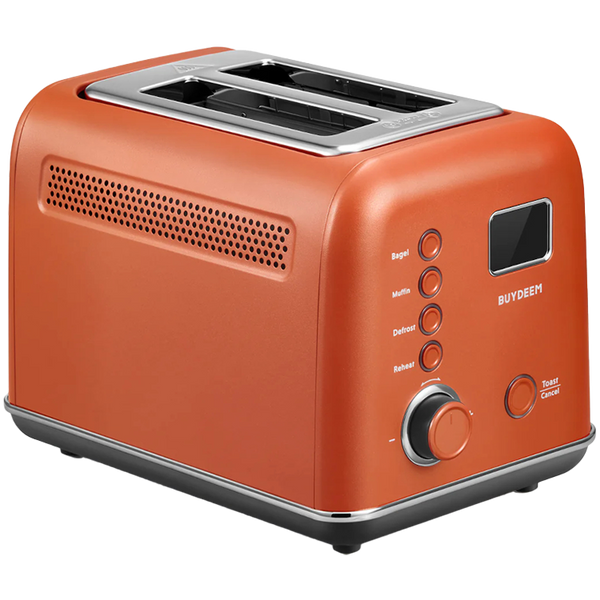 BUYDEEM 2 Slice Automatic Metal Toaster