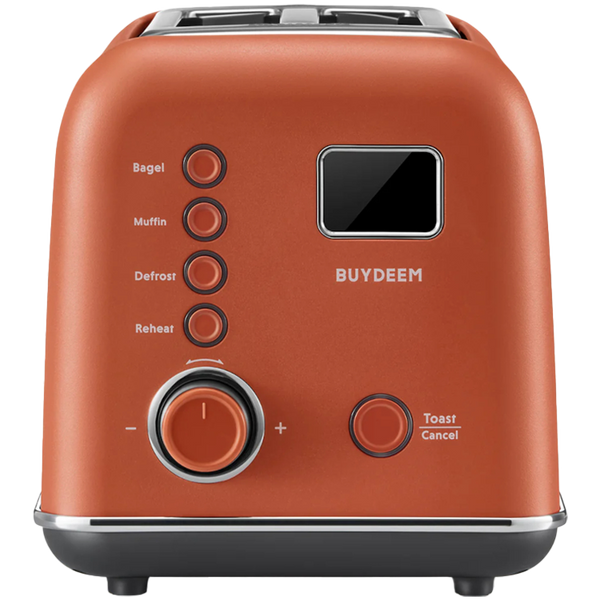 BUYDEEM 2 Slice Automatic Metal Toaster