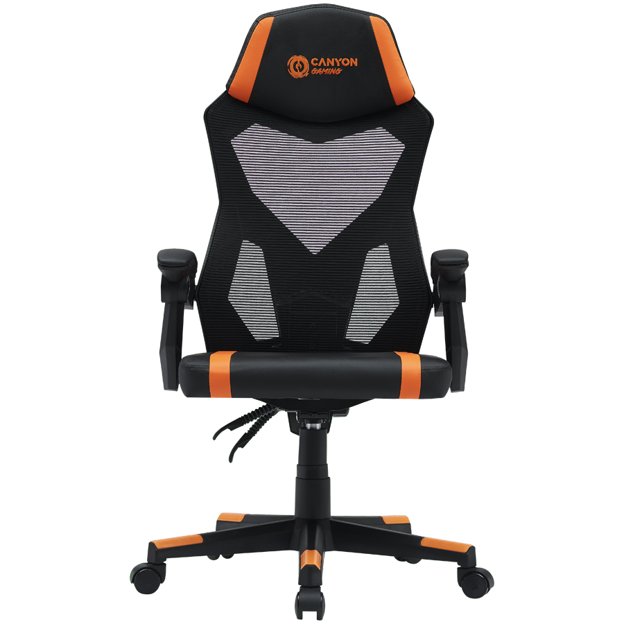 CANYON gaming chair Flow MCH01 Mesh Black Orange Glavna slika proizvoda