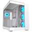 COUGAR FV150 RGB PC Case, Mid tower, White
