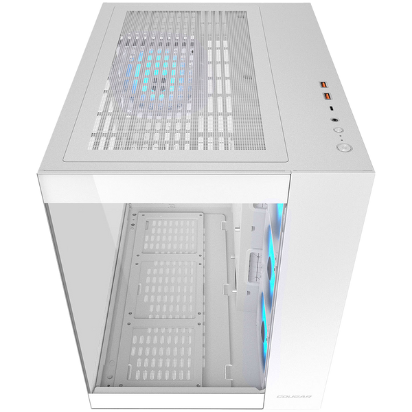 COUGAR FV150 RGB PC Case, Mid tower, White