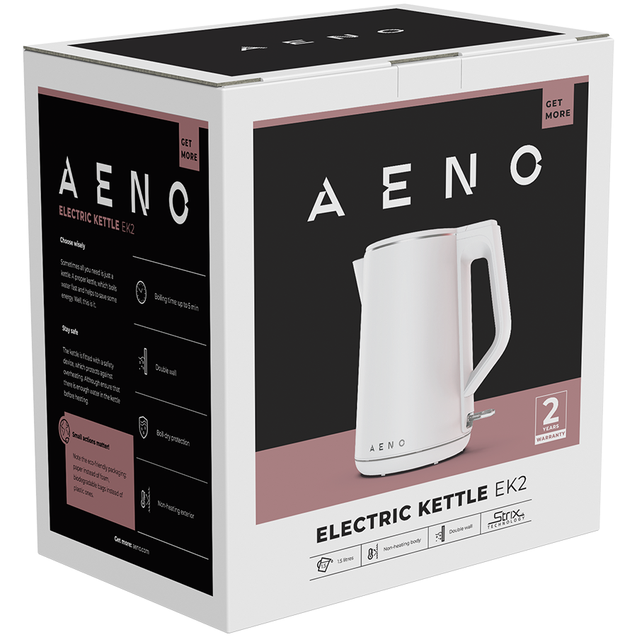 AENO Electric Kettle EK2: 1850-2200W