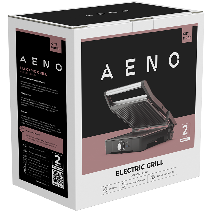 AENO Electric Grill EG2: 2000W