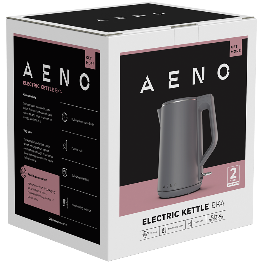 AENO Electric Kettle EK4: 1850-2200W