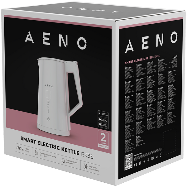 AENO Electric Kettle EK8S Smart: 1850-2200W