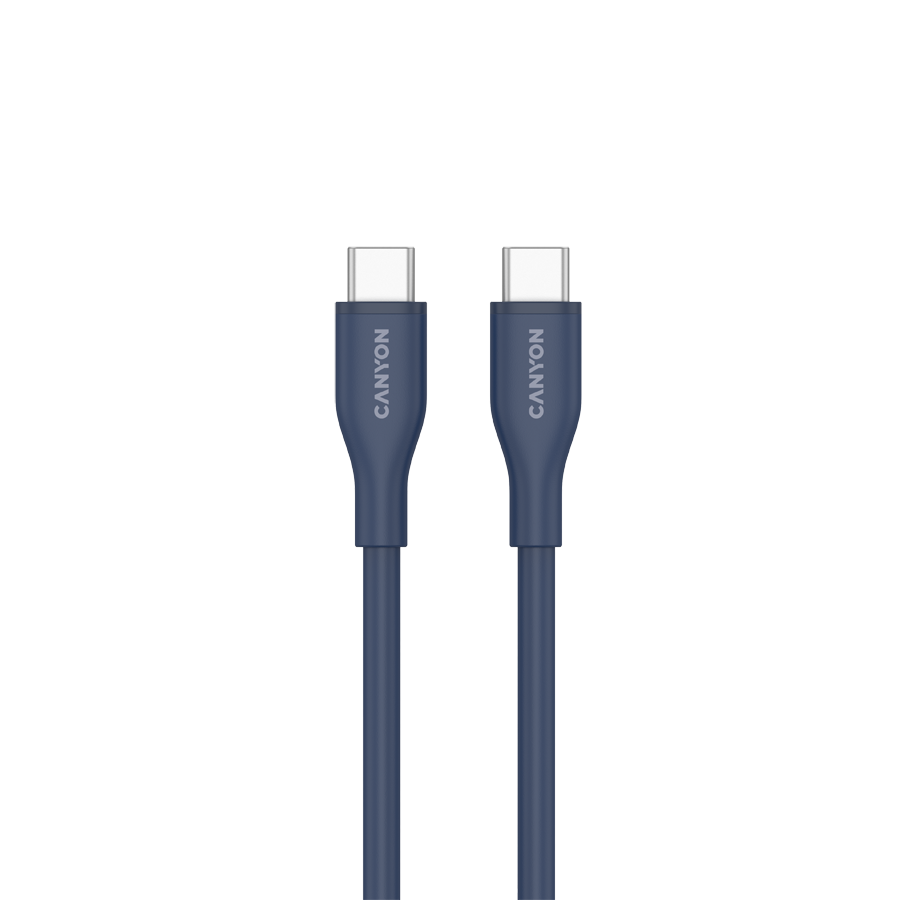 Canyon OnWire 60SC USB-C kabel 60W, 1 m – plavi Druga slika proizvoda