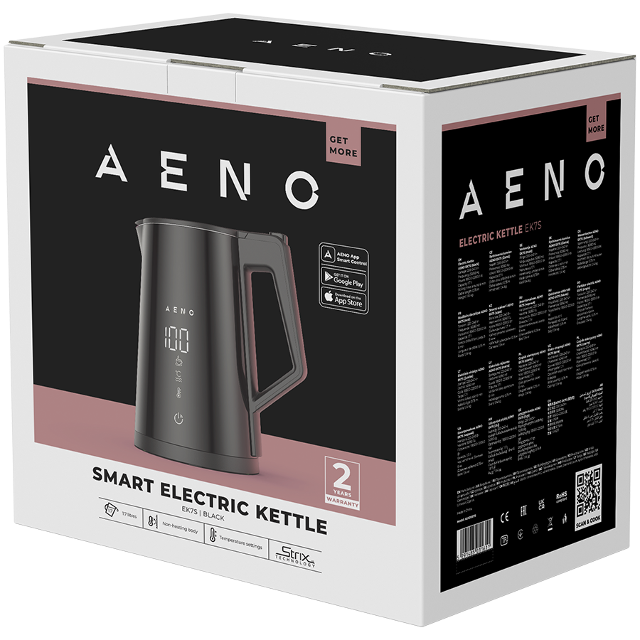 AENO Electric Kettle EK7S Smart: 1850-2200W