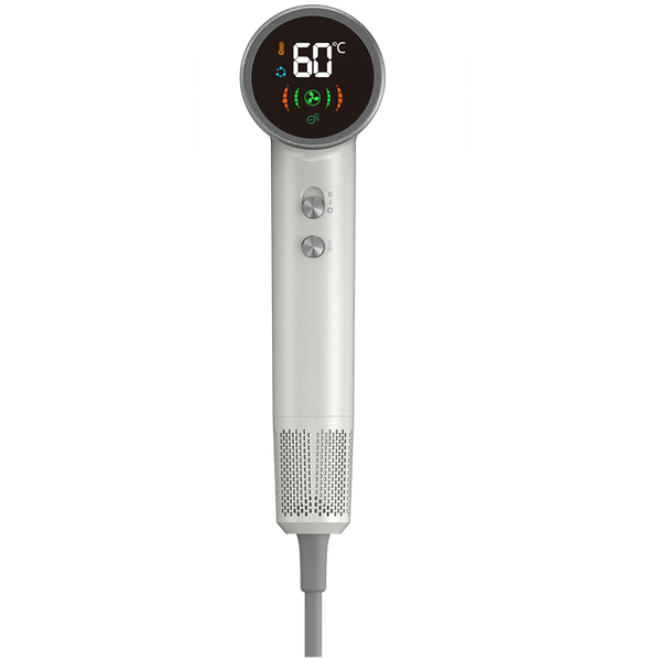 High Speed Hair Dryer, 220V-240V~50-60Hz, 1500W, Ionizer, LCD, 6+circulation mode, 110000RPM, less than 75dB - AHD0004