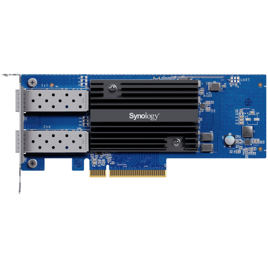 E10G30-F2Dual-port 10GbE SFP+ add-in card for Synology systems Glavna slika proizvoda