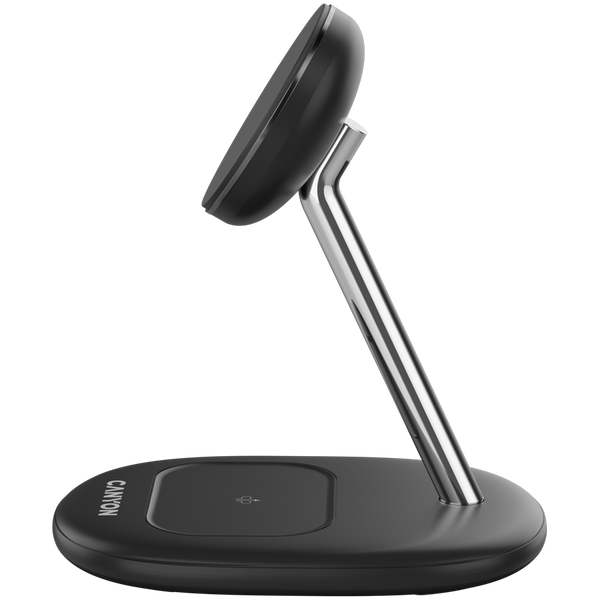 CANYON wireless charger WCS-205 15W Qi2 2in1 Black