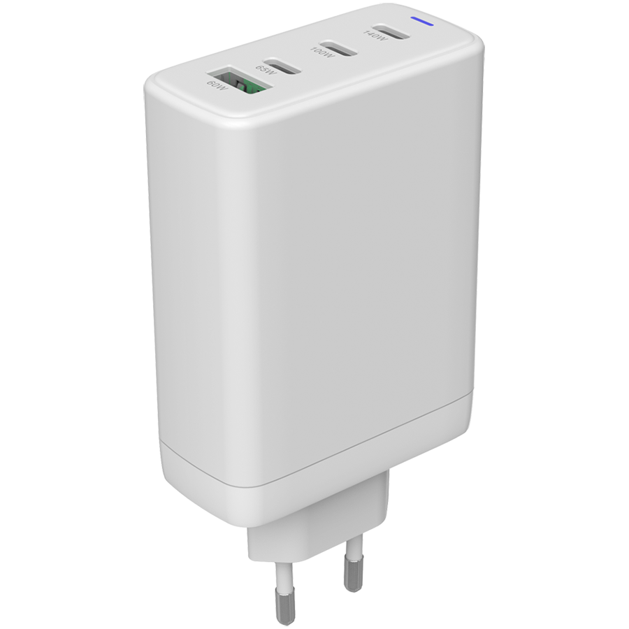 CANYON charger CU140ACC GaN 150W 3xPD 1xQC EU White Glavna slika proizvoda
