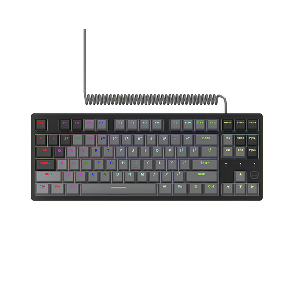 LORGAR Azar 514TKL, Wired RGB mechanical gaming keyboard, black