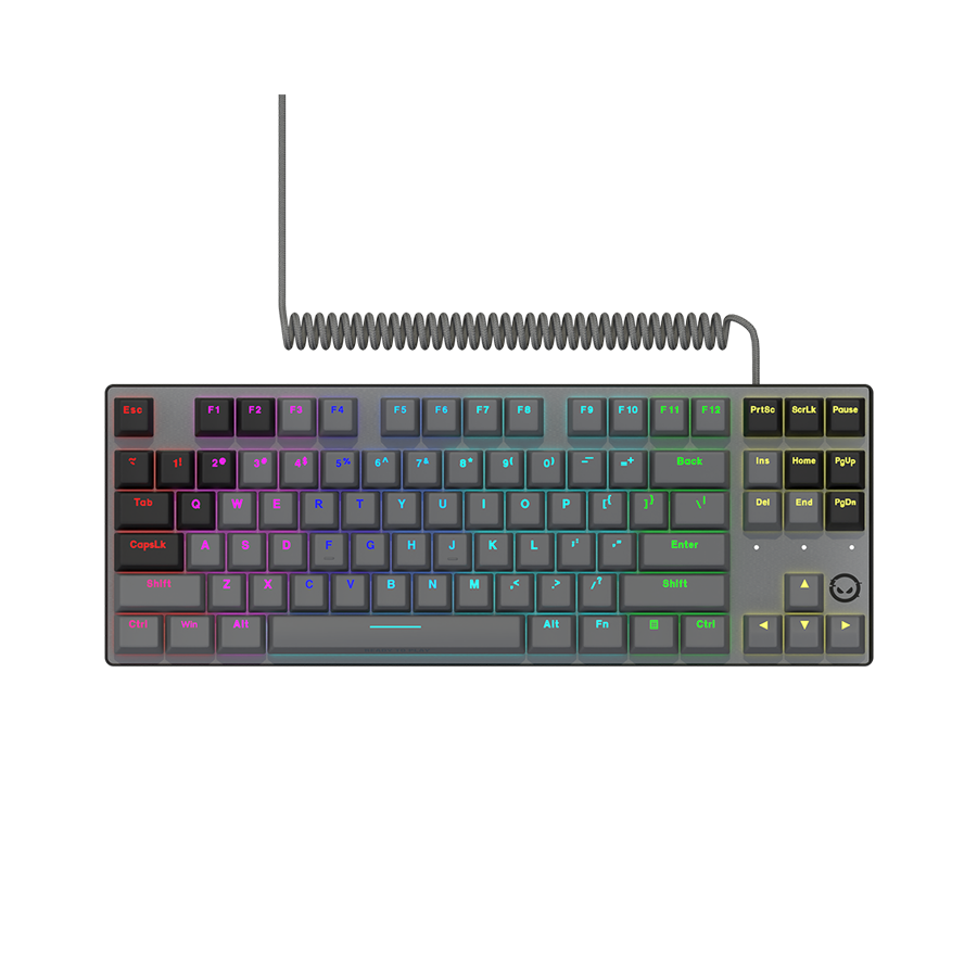 LORGAR Azar 514TKL, Wired RGB mechanical gaming keyboard, black