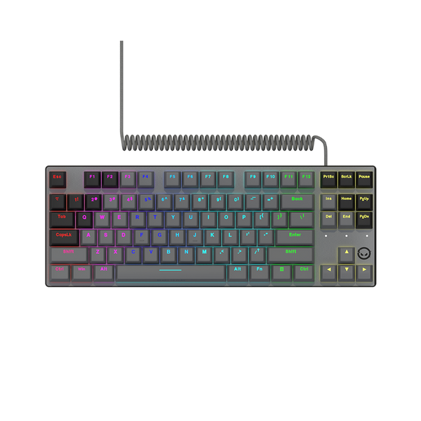LORGAR Azar 514TKL, Wired RGB mechanical gaming keyboard, black