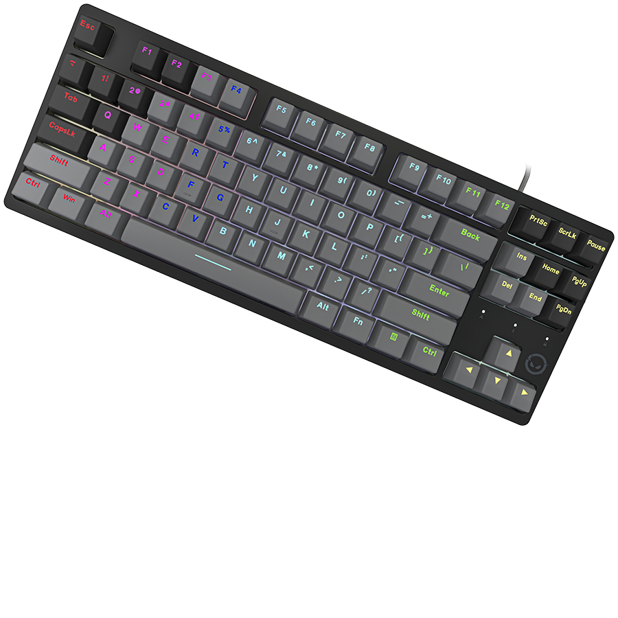 LORGAR Azar 514TKL, Wired RGB mechanical gaming keyboard, black