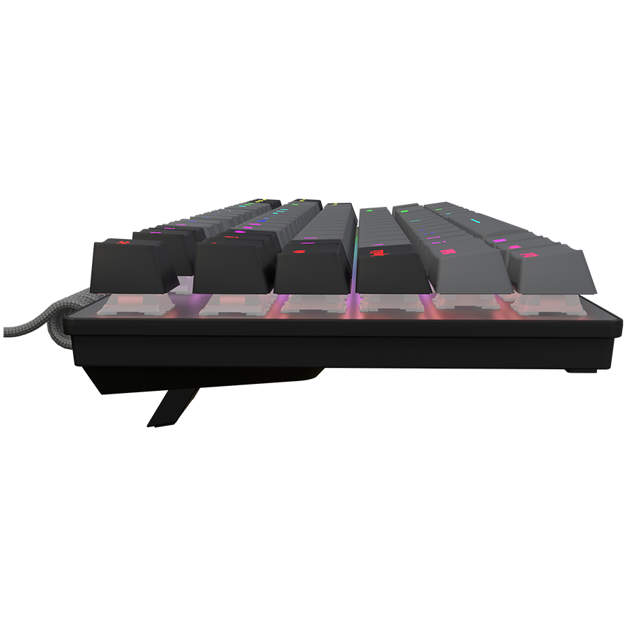 LORGAR Azar 514TKL, Wired RGB mechanical gaming keyboard, black