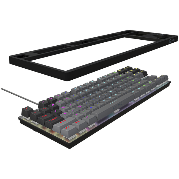 LORGAR Azar 514TKL, Wired RGB mechanical gaming keyboard, black
