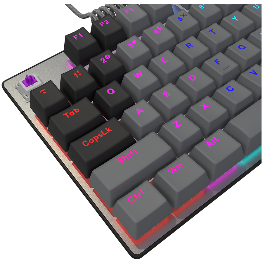 LORGAR Azar 514TKL, Wired RGB mechanical gaming keyboard, black