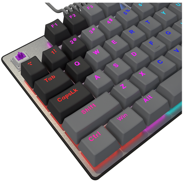 LORGAR Azar 514TKL, Wired RGB mechanical gaming keyboard, black