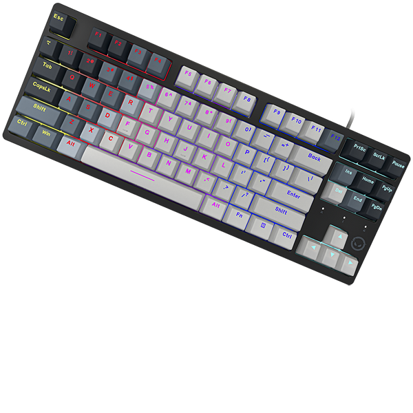 LORGAR Azar 514TKL, Wired RGB mechanical gaming keyboard, white