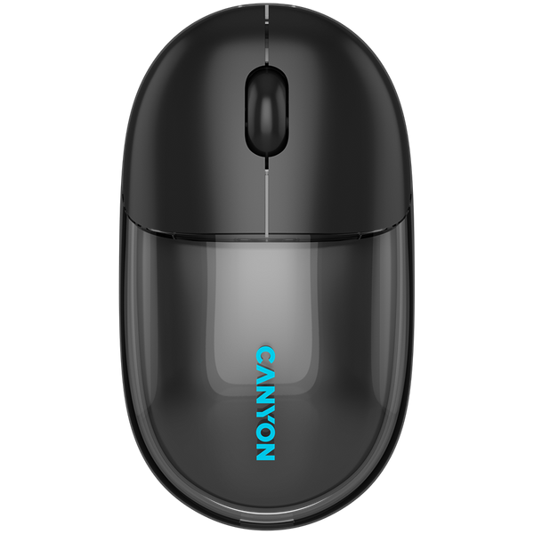 CANYON mouse OnClick 24 BT/ Wireless Transparent/Black