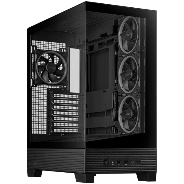 ASUS A31 PLUS Tempered Glass ATX case Black