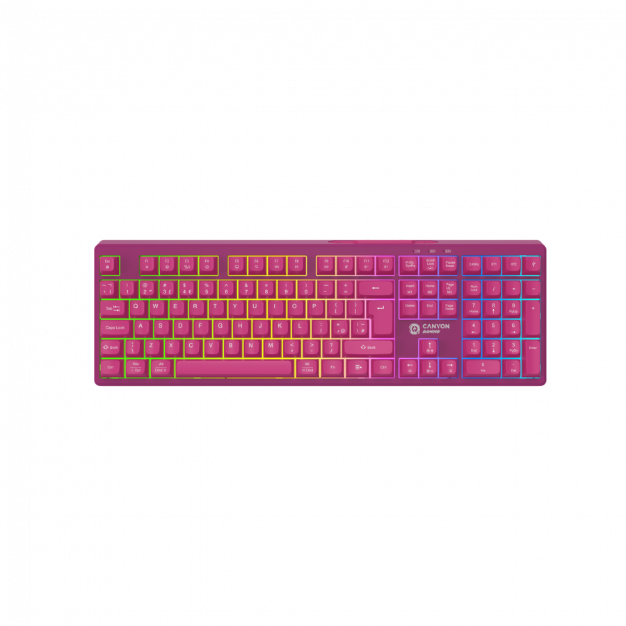 Canyon 105keys gaming keyboard