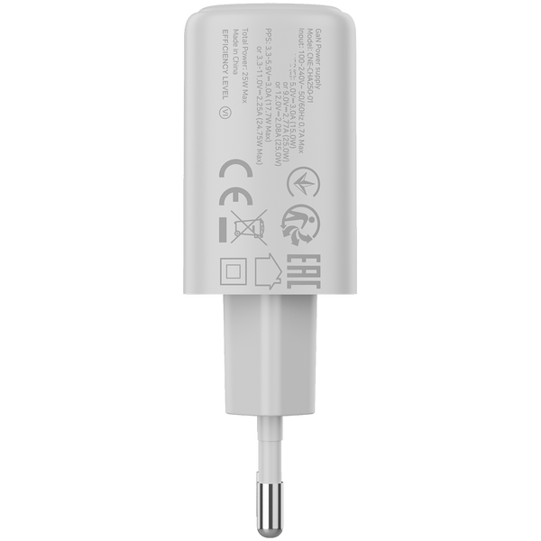 CANYON charger OnCharge 250 25W 1xPD EU White